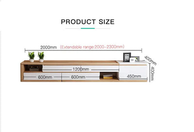 Jasiway Extendable TV Unit Stylish, Adaptable, Perfect for Any Living Room Furniture Valley
