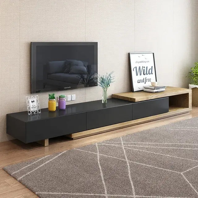 Tv Unit Modern Style | Extendable Entertainment Unit