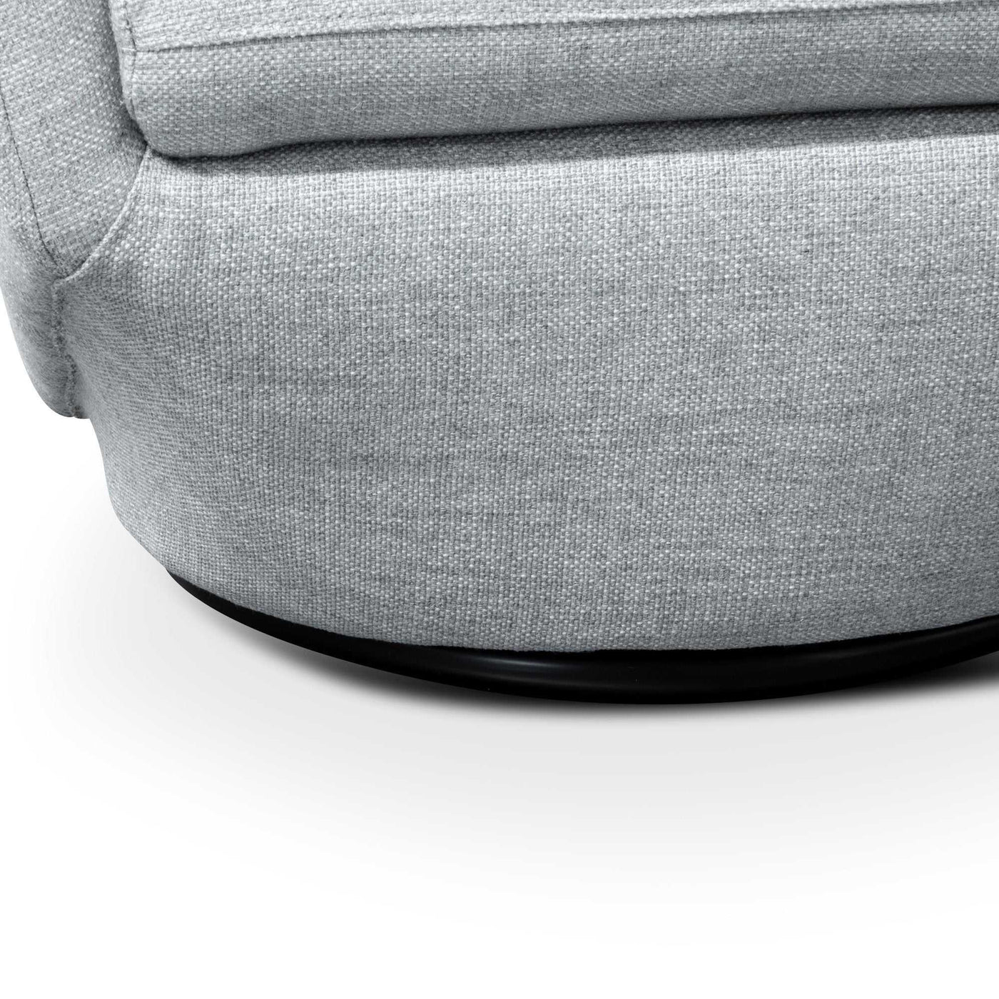 Fabric Lounge Chair - Light Grey