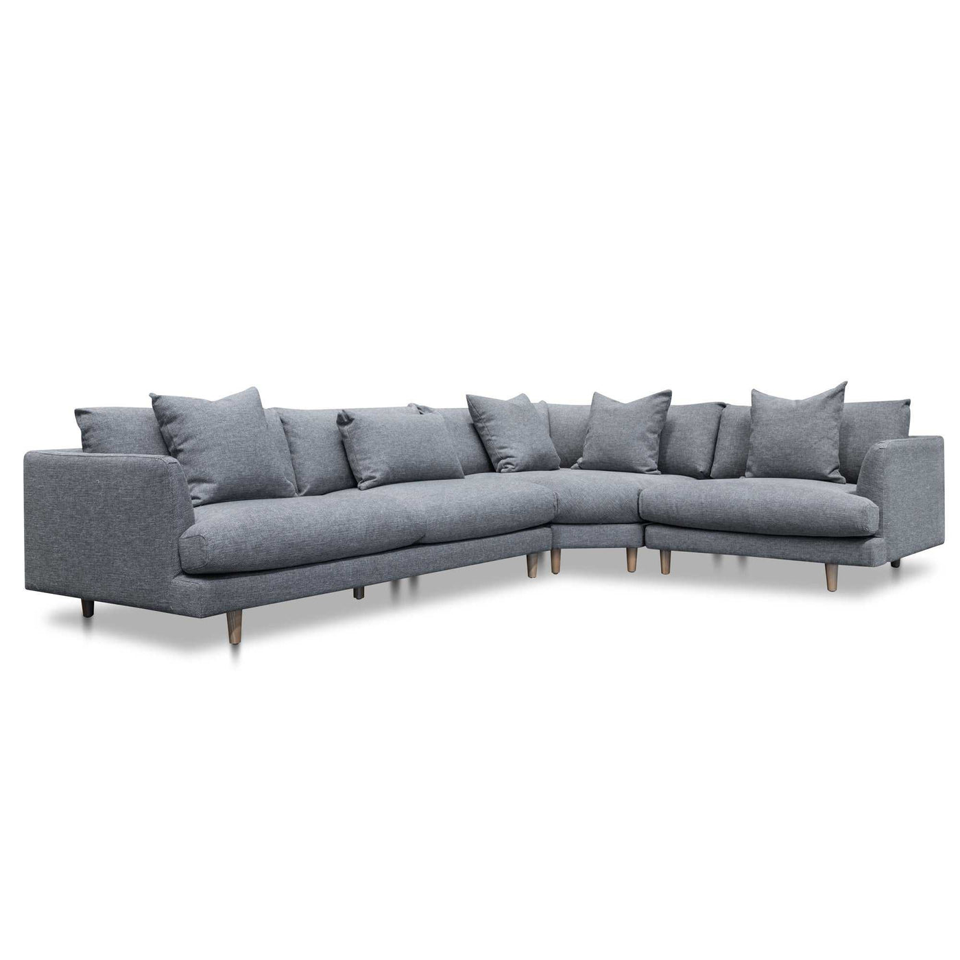 Right Return Modular Sofa - Graphite Grey