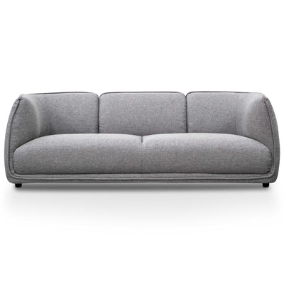 3 Seater Fabric Sofa- Graphite Grey