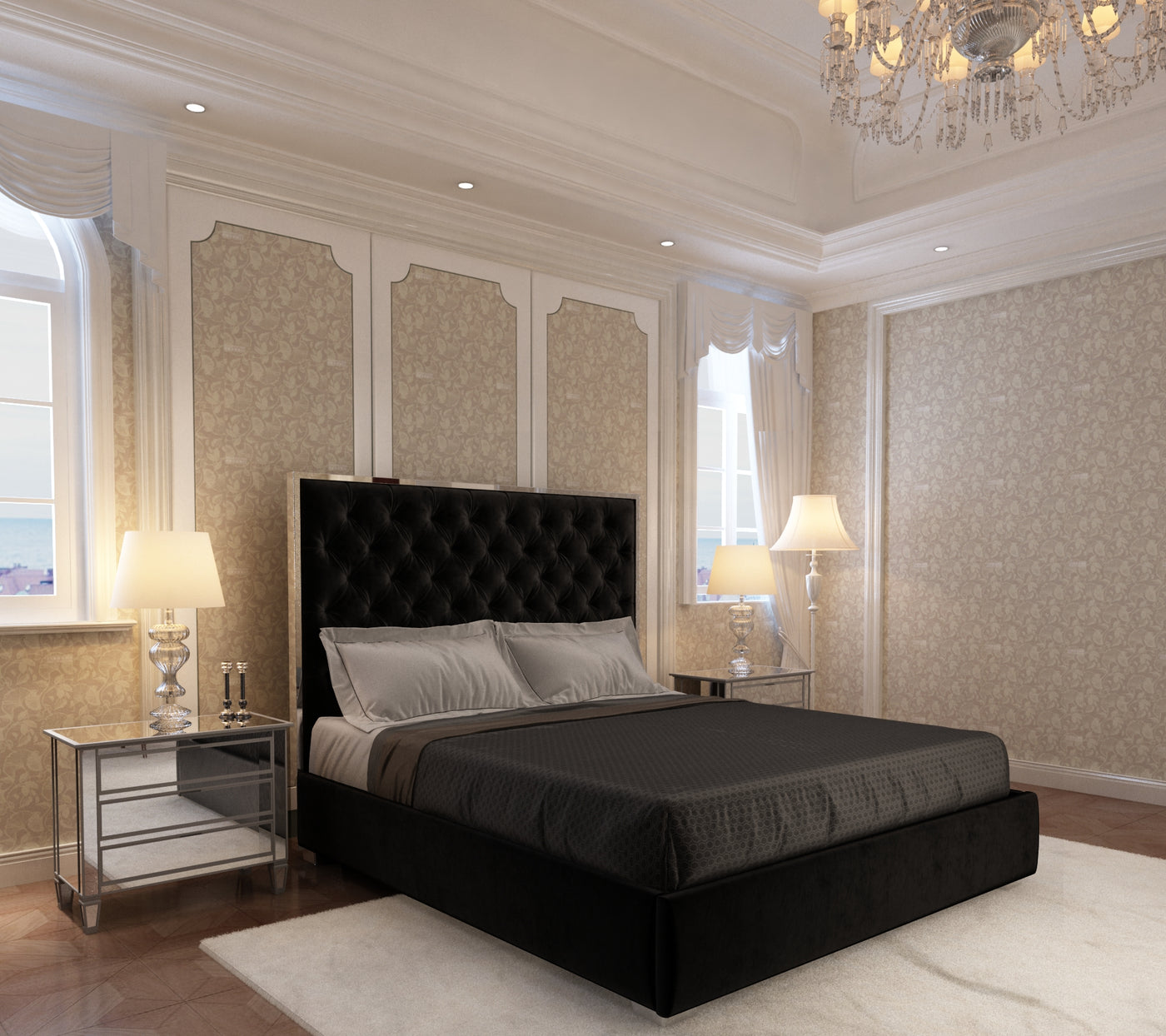Queen Bed frame- Furniture valley Beds 505764  Beds & Bed Frames (505764)