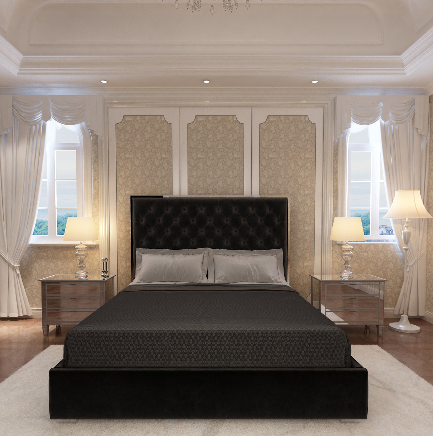 Queen Bed frame- Furniture valley Beds 505764  Beds & Bed Frames (505764) King Bed