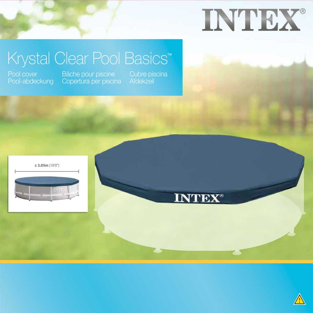 Intex Pool Cover Round 305 cm 28030