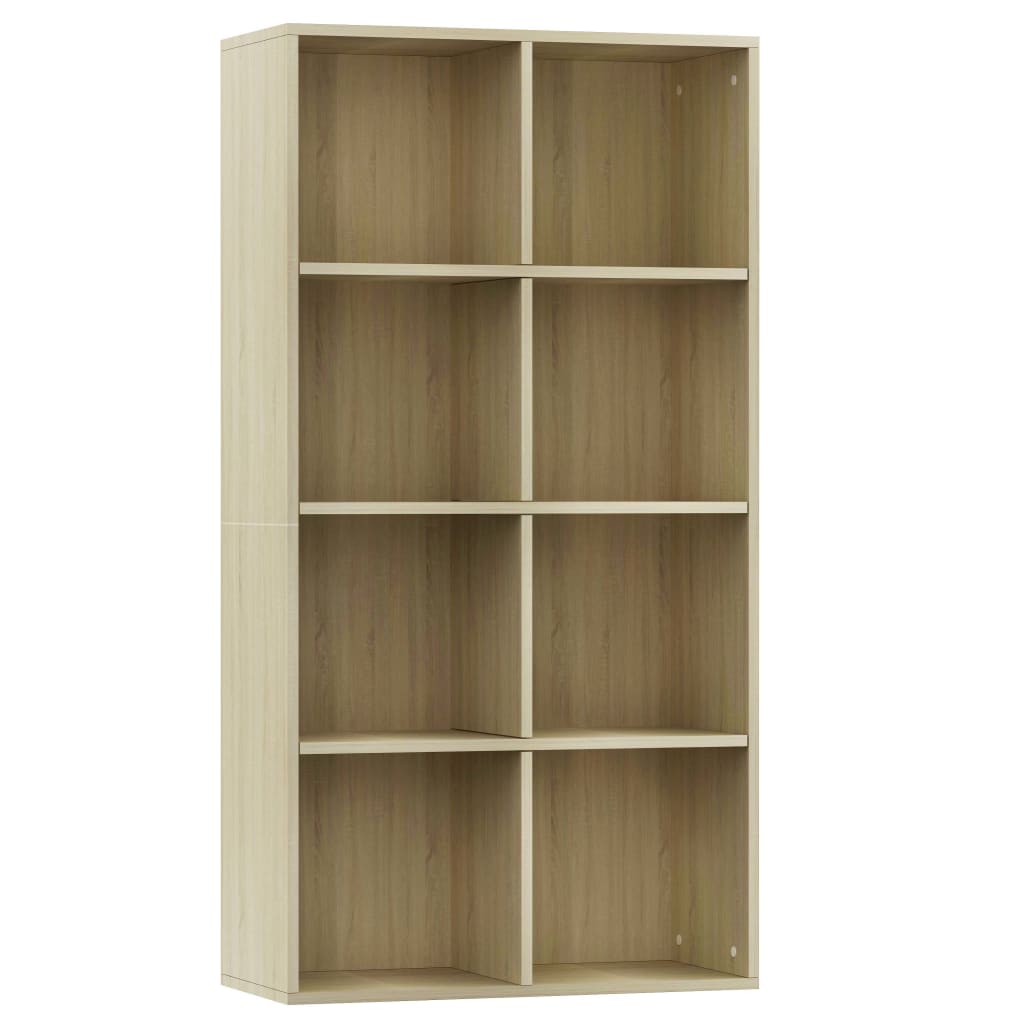 Book Cabinet/Sideboard Sonoma Oak 66x30x130 cm Chipboard