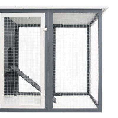Grey · Outdoor Chicken Cage