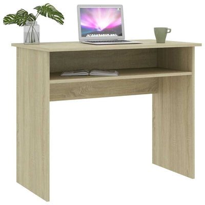 Desk Sonoma Oak 90x50x74 cm Chipboard