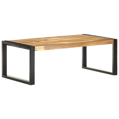 Coffee Table 110x60x40 cm Solid Wood with Sheesham Finish