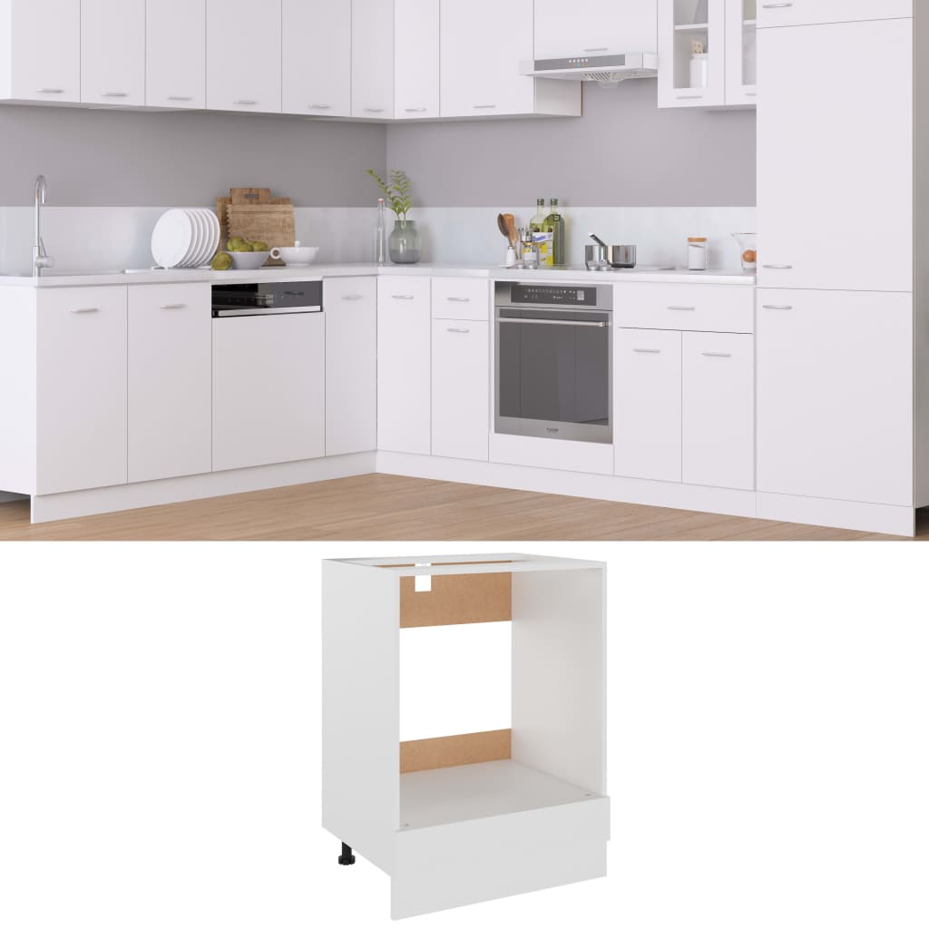 Oven Cabinet White