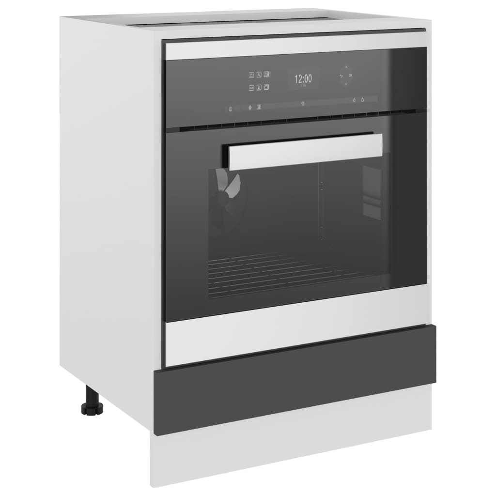 Oven Cabinet Grey
