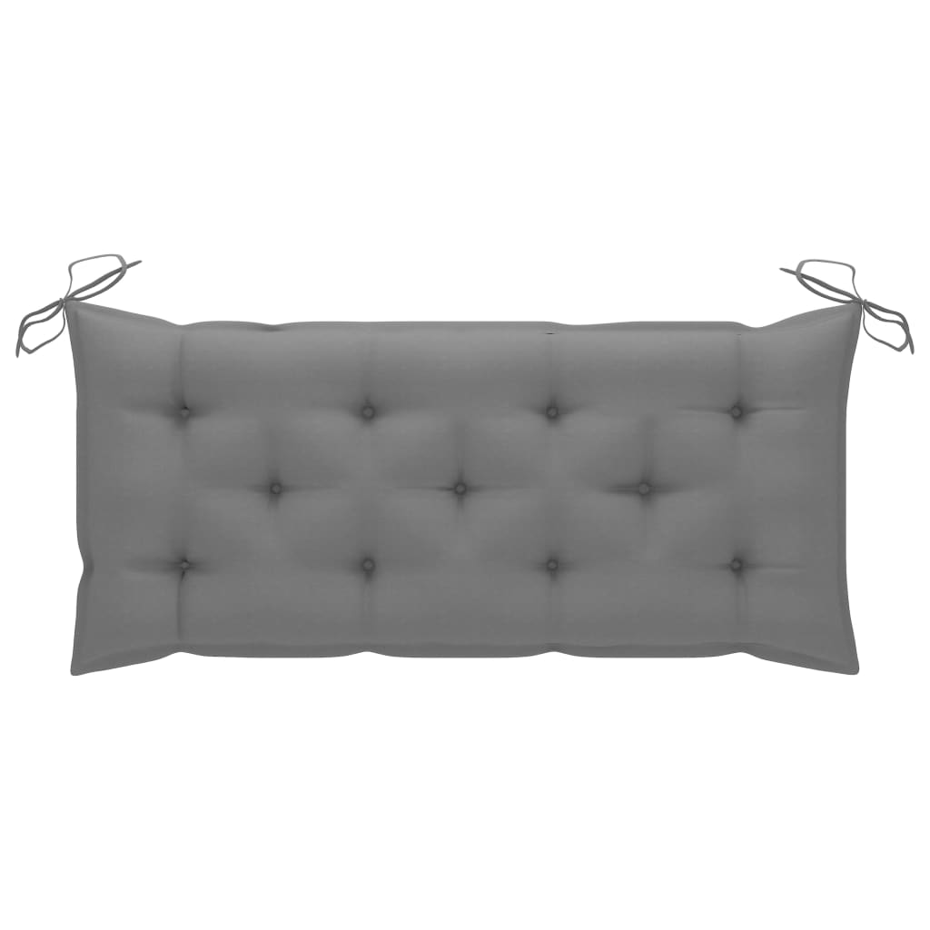 Cushion for Swing Chair Grey 120 cm Fabric