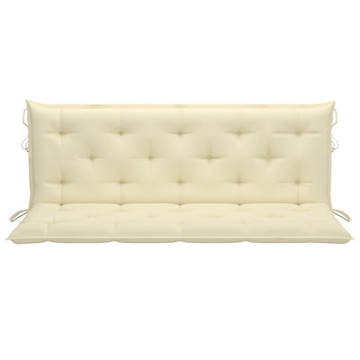Cushion for Swing Chair Cream White 150 cm Fabric