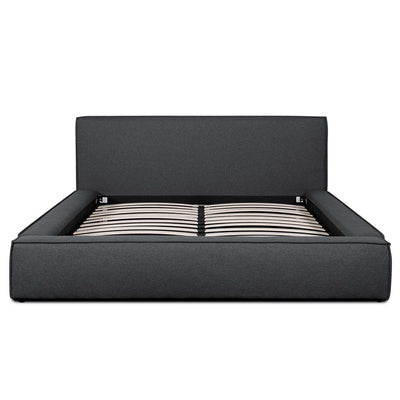 King Bed - Fossil Grey Fabric