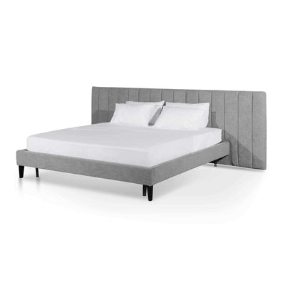 Queen Sized Bed Frame - Flint Grey
