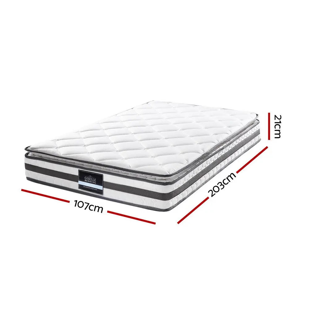 Bonnell Spring Mattress 21cm Thick ‚ King Single – Modern Luxury Furniture – Furniture Valley Australia