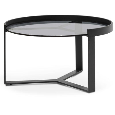 70cm Glass Coffee Table - Medium