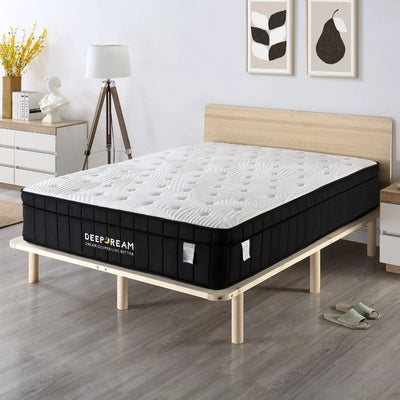 Charcoal Infused Super Firm Pocket Mattress - Queen