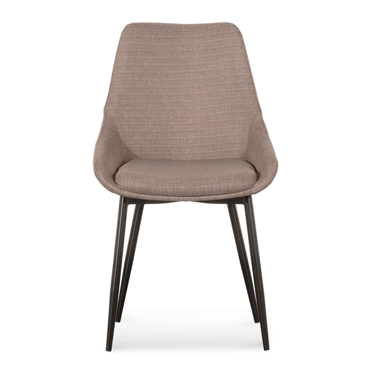 Dining Chair in Brown Grey (Set of 2)