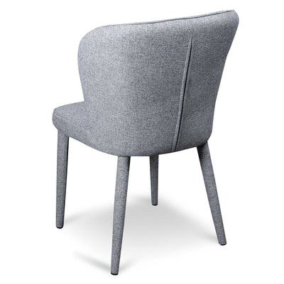 Dining Chair - Pebble Grey Fabric
