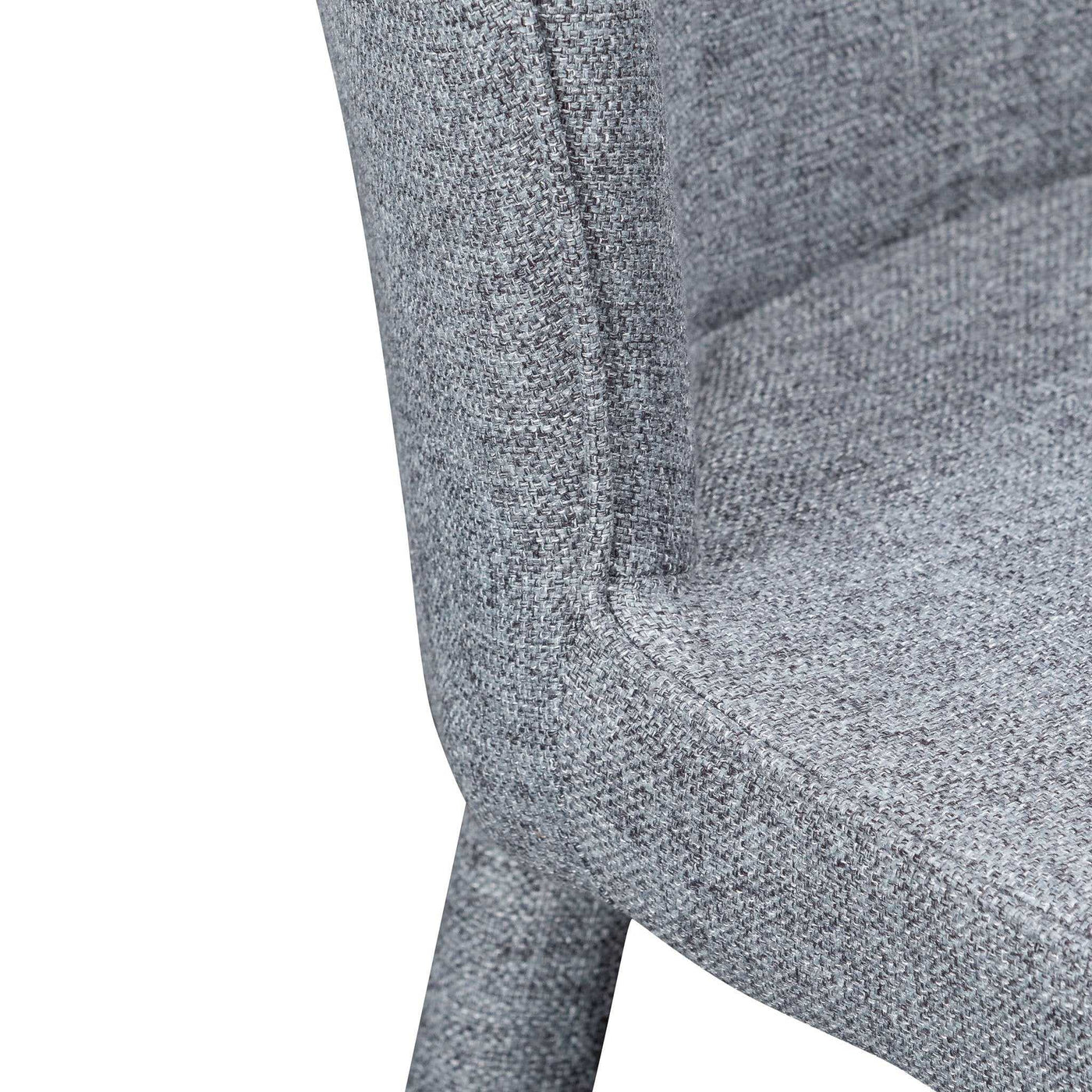 Dining Chair - Pebble Grey Fabric