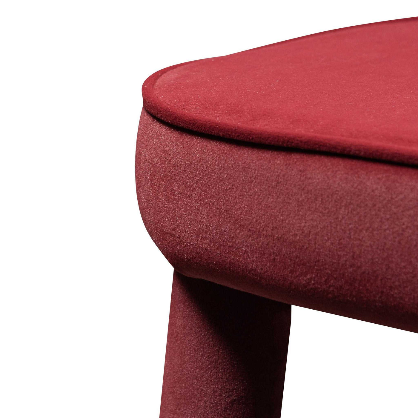 Dining Chair - Ruby Red Velvet