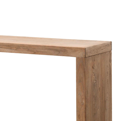Reclaimed Console Table - Natural