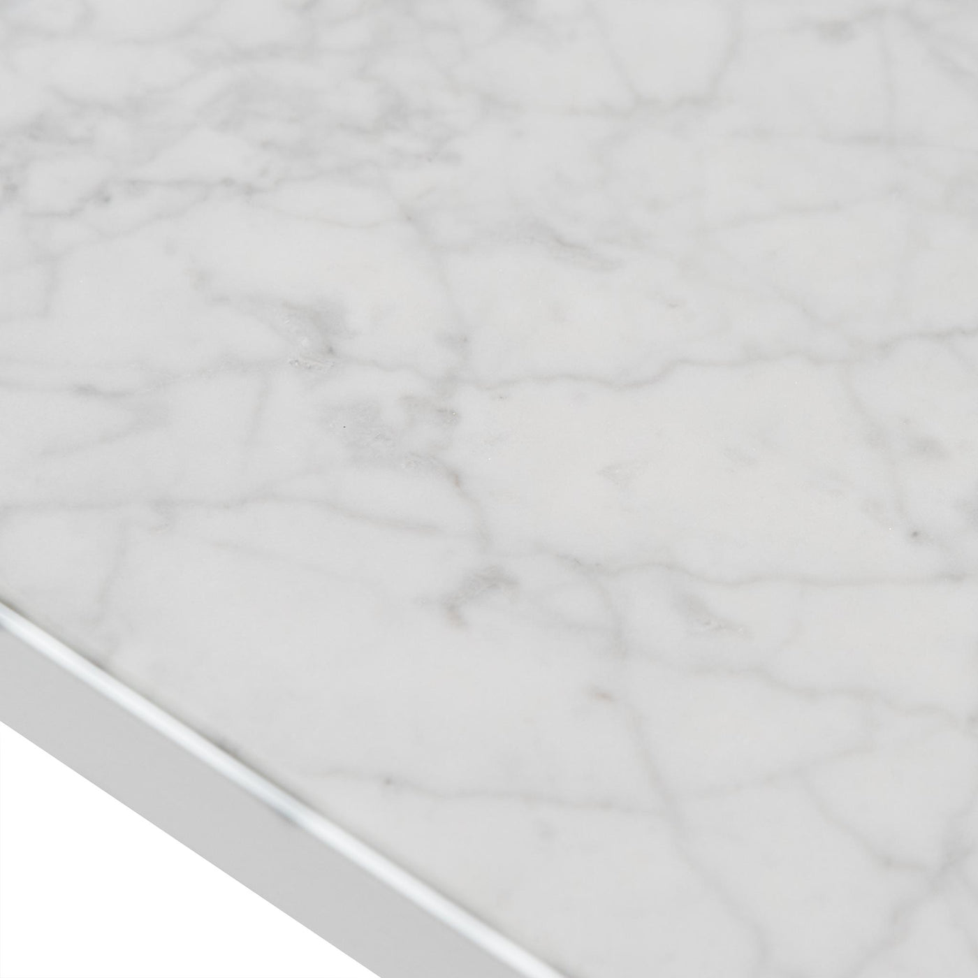 Marble Console Table - White