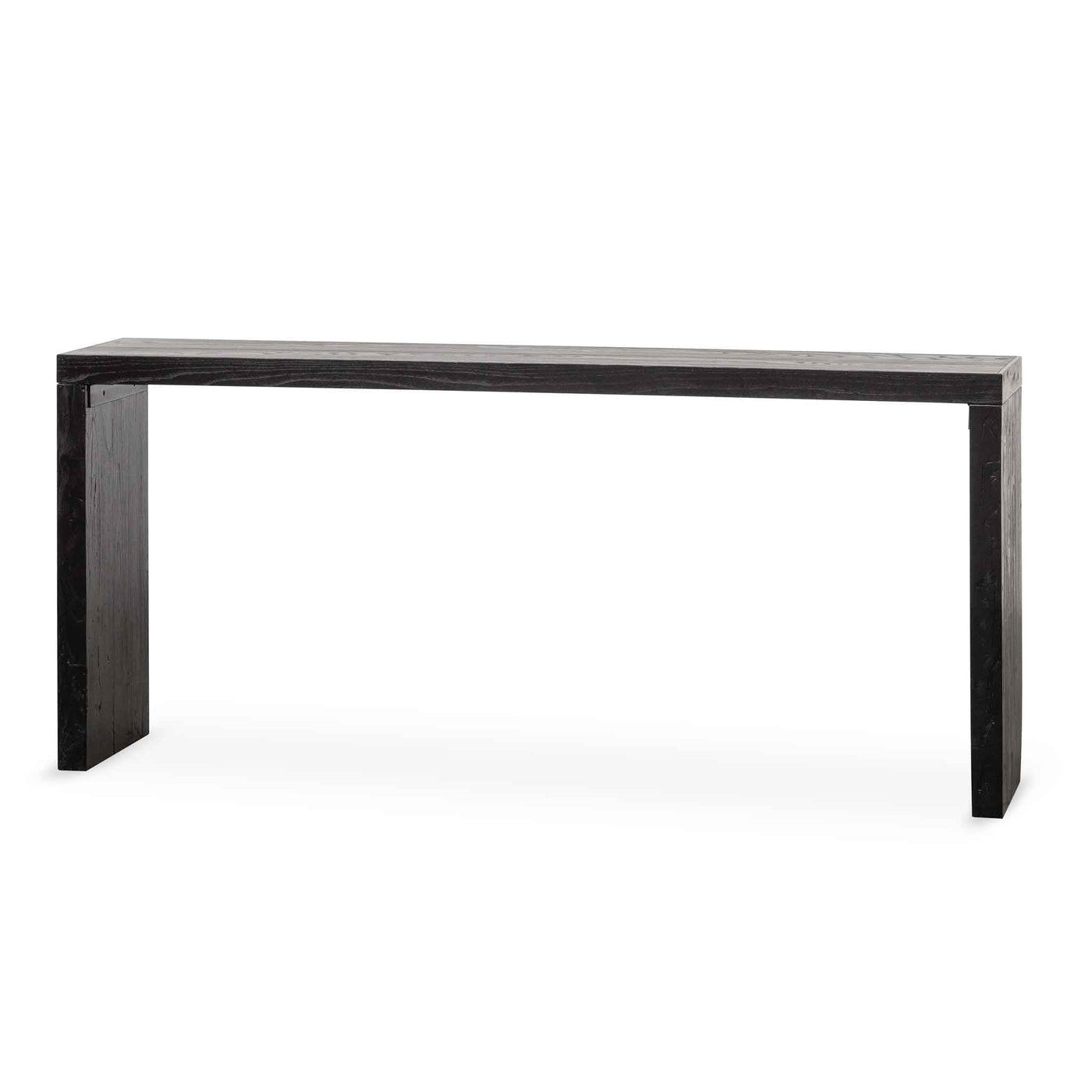 Reclaimed Console Table - Black