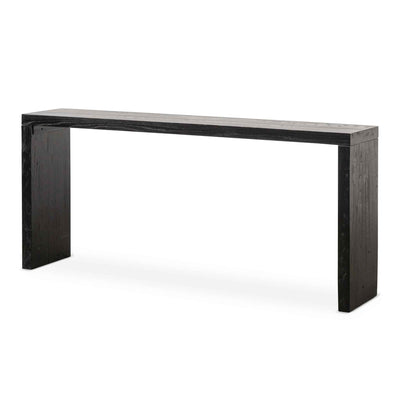 Reclaimed Console Table - Black
