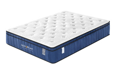 King - Latex - Cool Gel Memory Foam Mattress 5 Zone 34cm