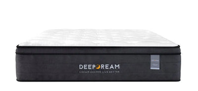 King - Latex Foam 34cm - Euro Top Mattress - 5 Zone Pocket Spring