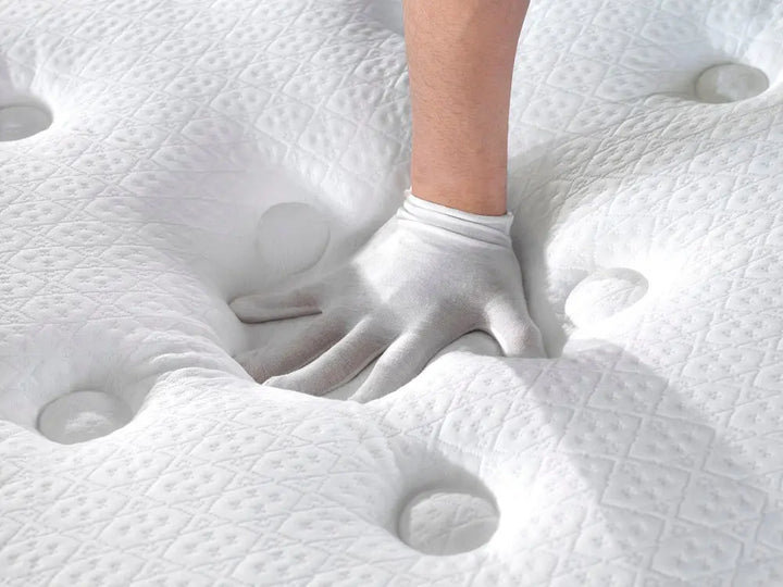 King - Latex Foam 34cm - Euro Top Mattress - 5 Zone Pocket Spring