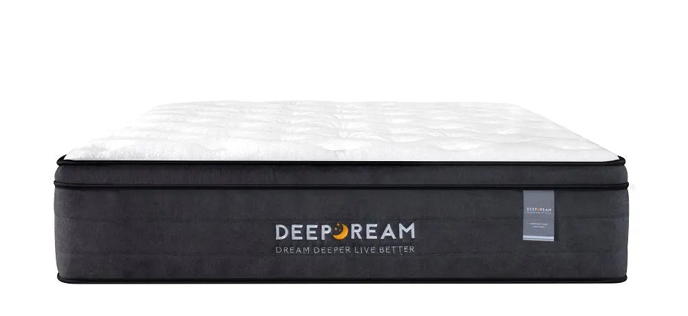 King Single - Latex Foam 34cm - Euro Top Mattress - 5 Zone Pocket Spring