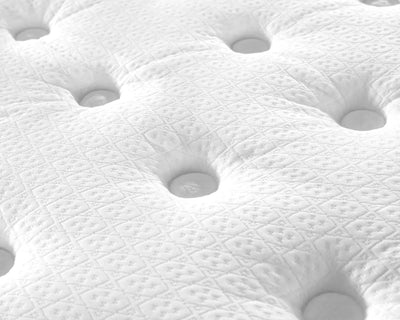 King Single - Latex Foam 34cm - Euro Top Mattress - 5 Zone Pocket Spring