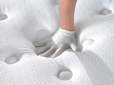 King Single - Latex Foam 34cm - Euro Top Mattress - 5 Zone Pocket Spring