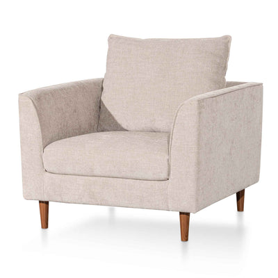 Fabric Armchair - Oyster Beige