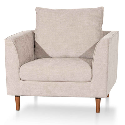 Fabric Armchair - Oyster Beige