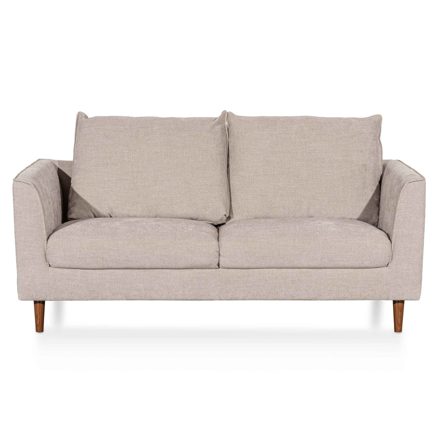 2 Seater Fabric Sofa - Oyster Beige