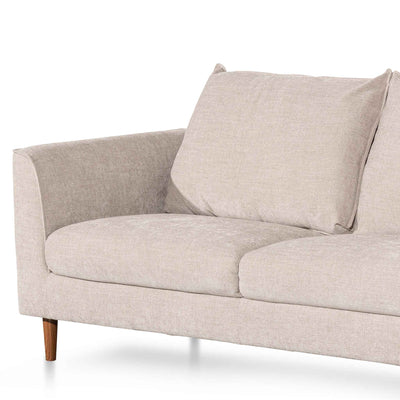 2 Seater Fabric Sofa - Oyster Beige