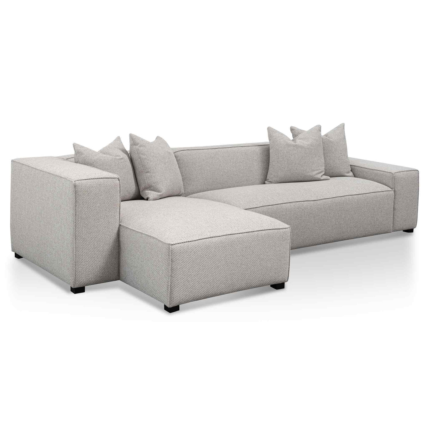 3 Seater Left Chaise Sofa - Sterling Sand