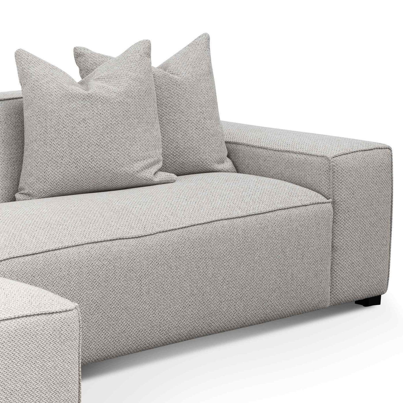 3 Seater Left Chaise Sofa - Sterling Sand