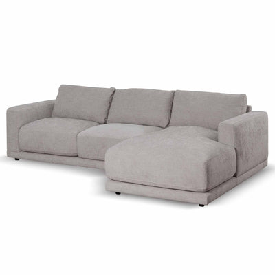 3 Seater Right Chaise Sofa - Oyster Beige