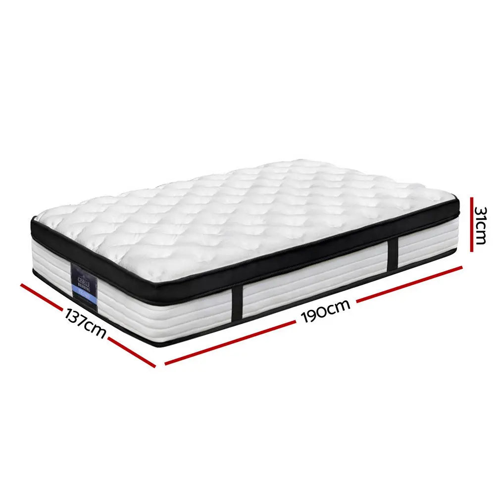 Single - Euro Top - Pocket Spring Mattress - 31cm Thick – Modern Luxury Furniture – Furniture Valley Australia
