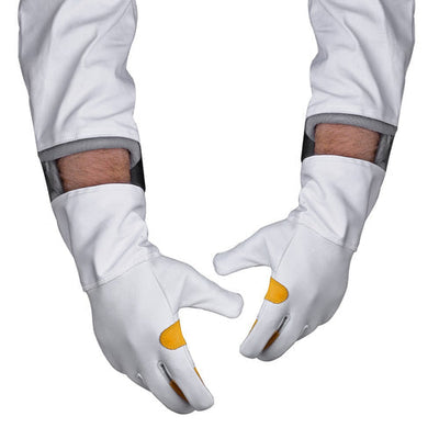 Size Medium Beekeeping Gloves · Cow Hide