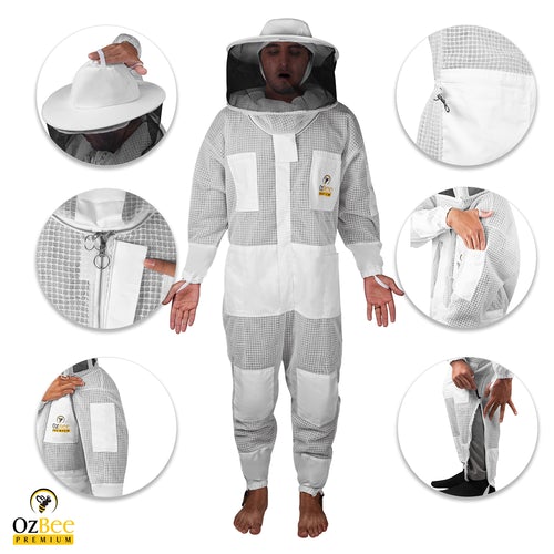 5XL Premium Full Beekeeping Suit