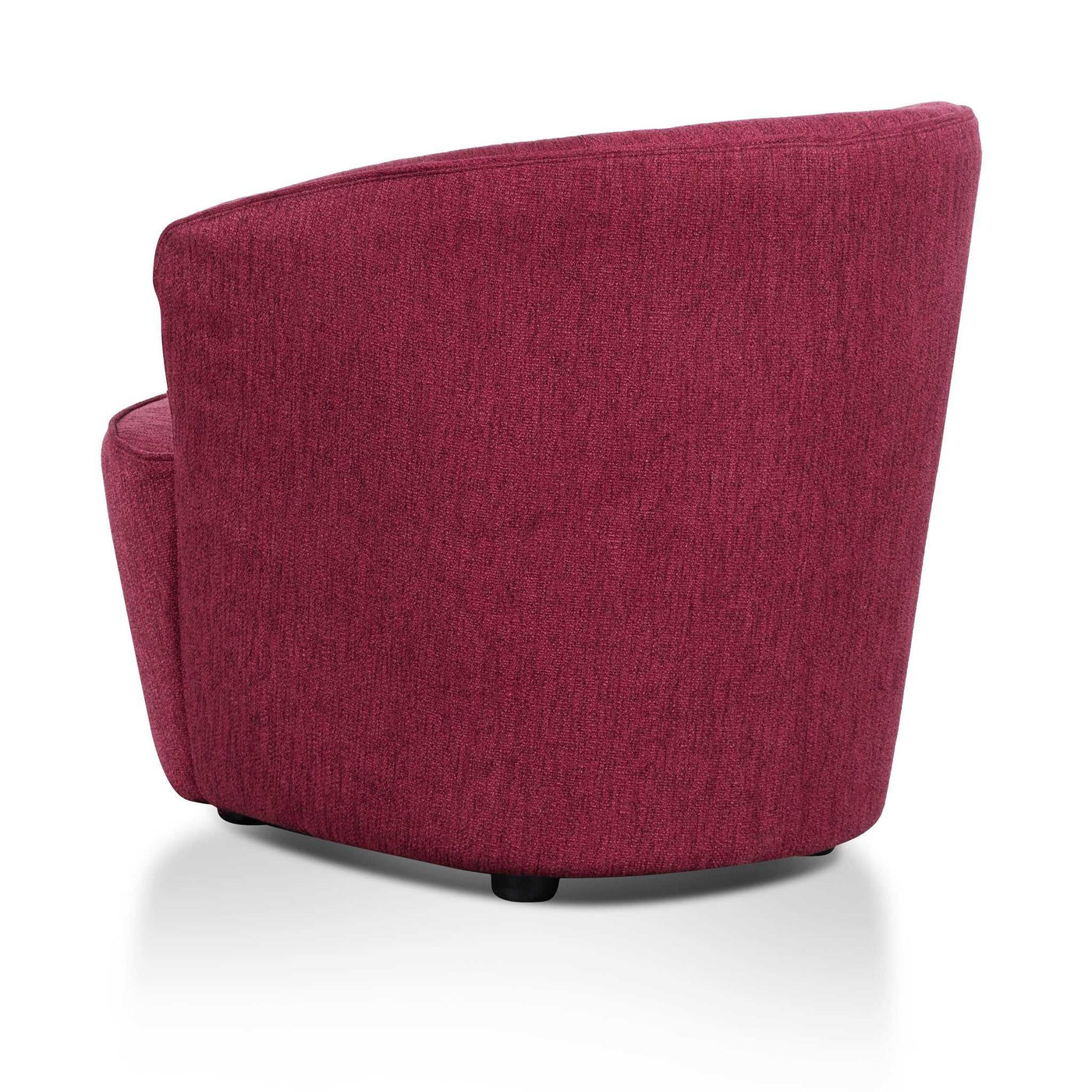 Fabric Armchair - Garnet Red