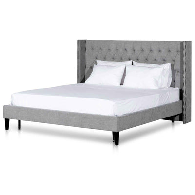 King Bed Frame - Flint Grey