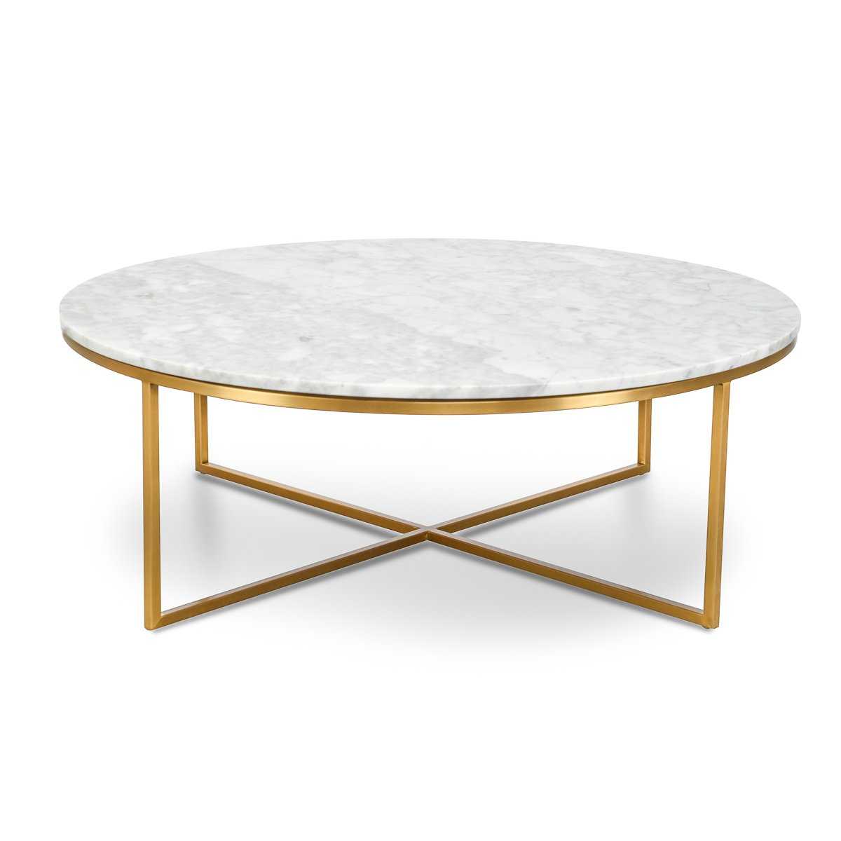 100cm Round Marble Coffee Table