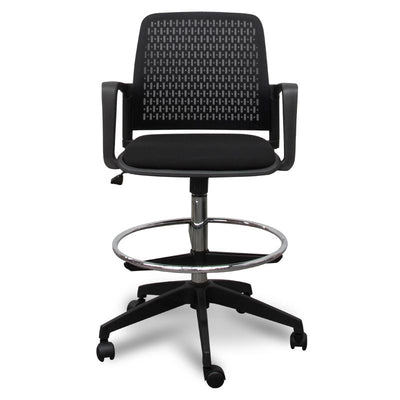 Drafting Office Chair - Black