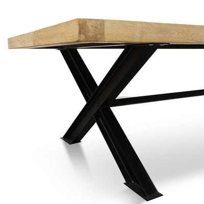 3m Reclaimed Dining Table - Natural
